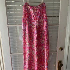 Ralph Lauren light silk pants 8